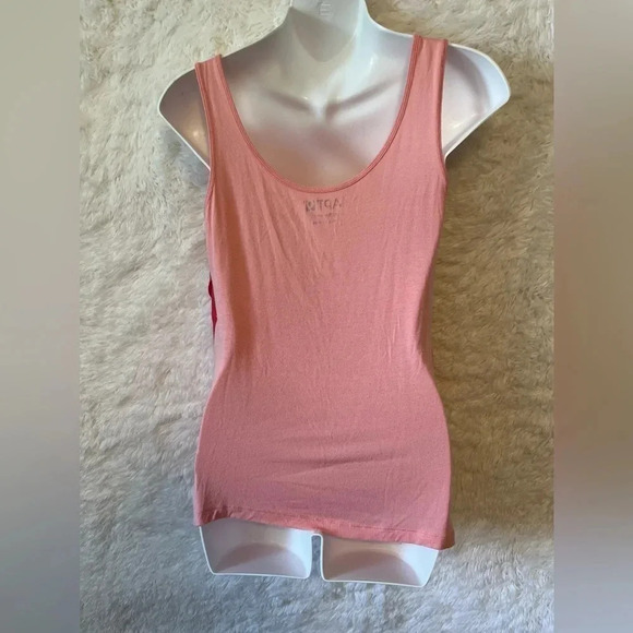 APT 9 FRONT DIAGONAL TIERED RUFFLED SLEEVELESS TOP. SIZE X-SMALL. - Picture 2 of 7